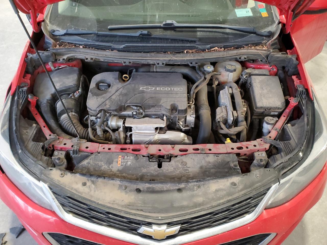 2017 Chevrolet Cruze VIN 1G1BE5SM2H7258121 Copart auction photo, all over damage thumbnail 13