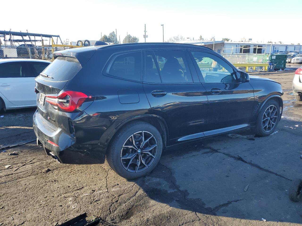 2024 BMW X3 M VIN 5UX83DP01R9V02112 Copart auction photo, front end damage thumbnail 3