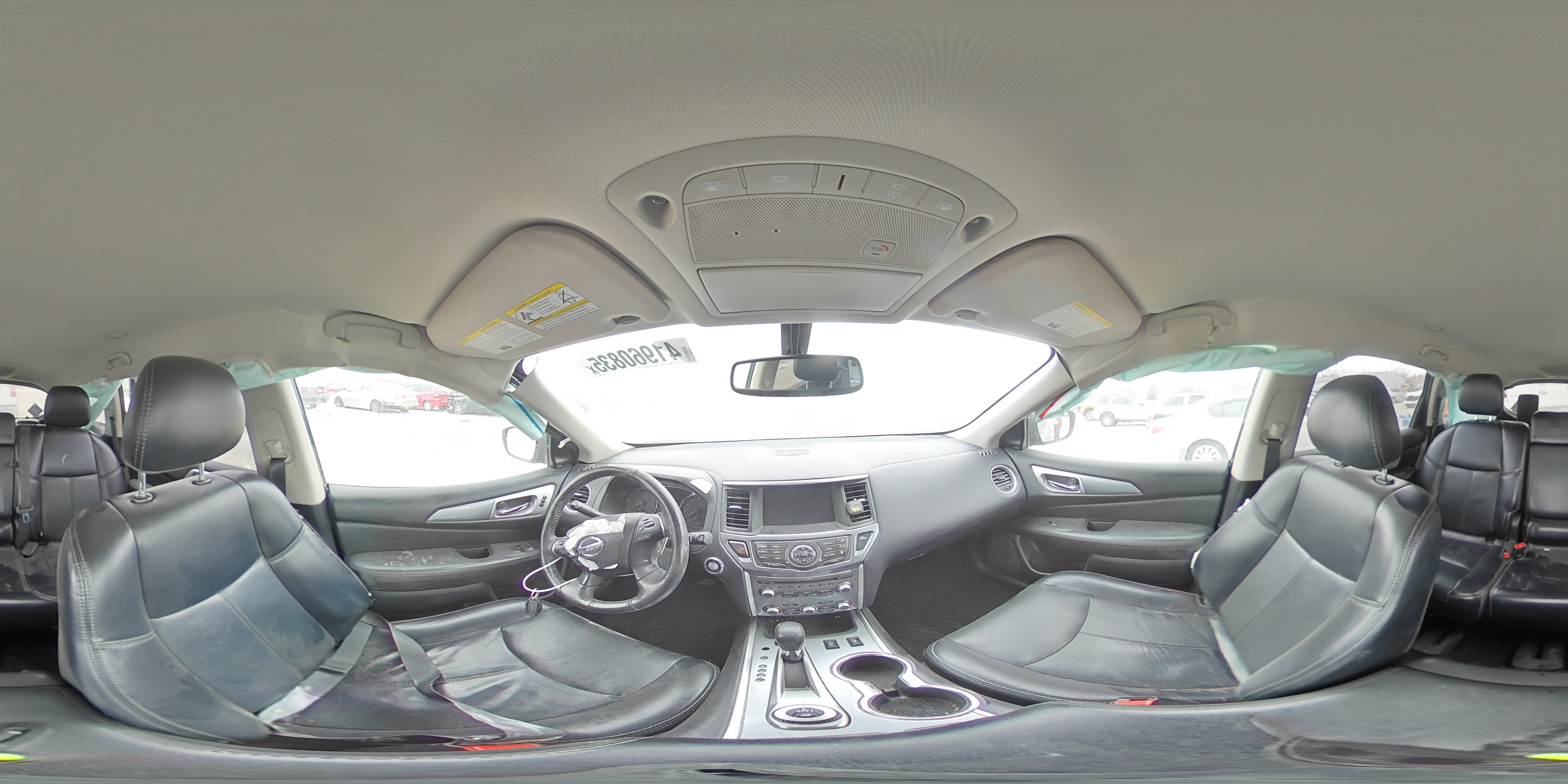 2020 Nissan Pathfinder VIN 5N1DR2CMXLC604879 Copart auction photo, side / rear end damage thumbnail 14