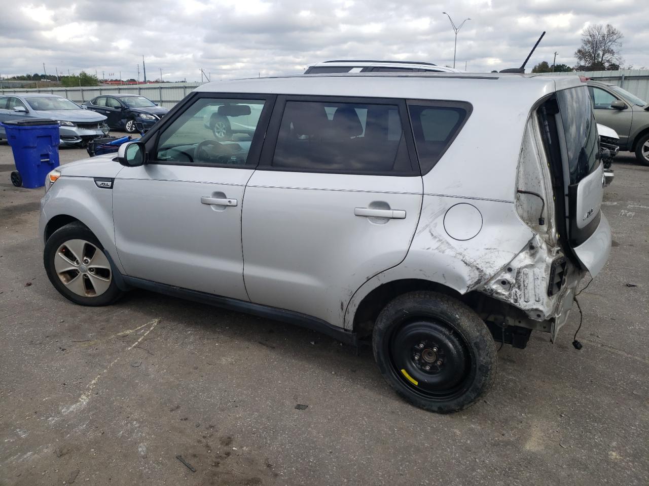 2016 KIA Soul VIN KNDJN2A22G7867869 Copart auction photo, rear end damage thumbnail 2
