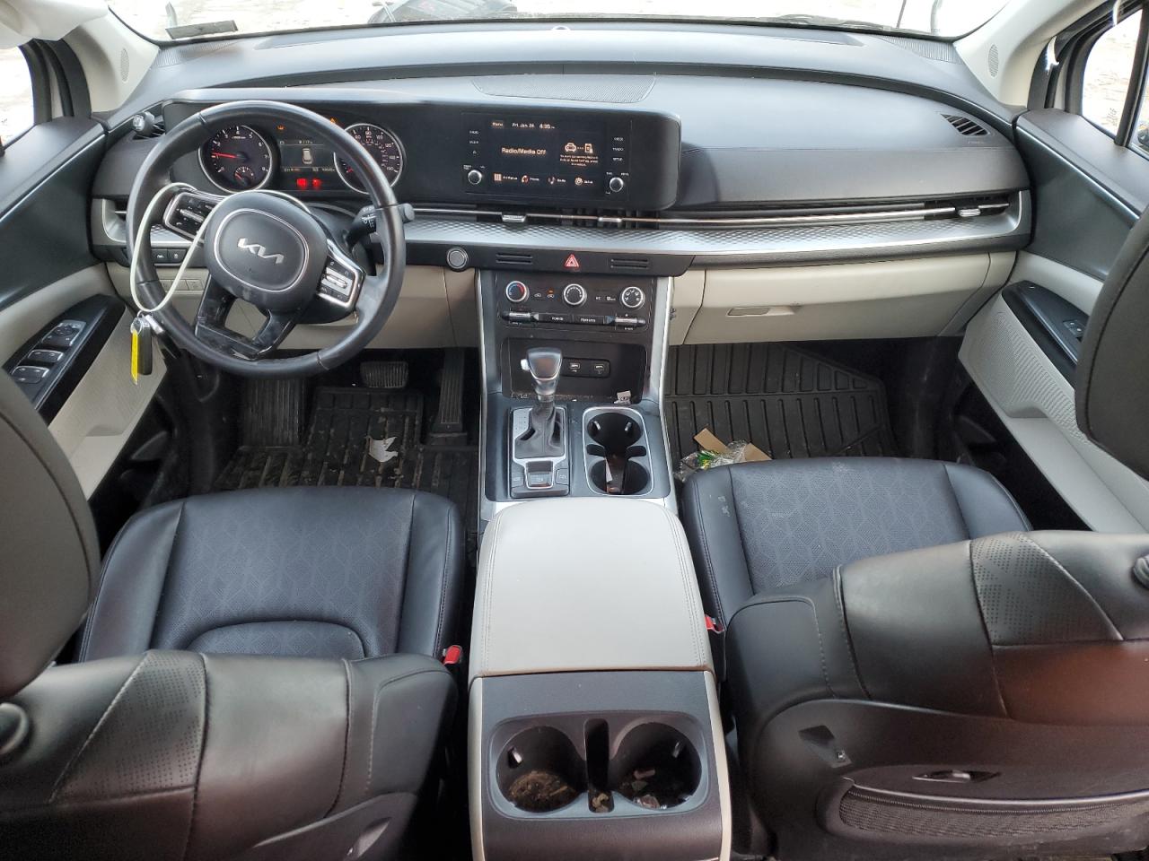 2023 KIA Carnival VIN KNDNB4H34P6255117 Copart auction photo, frame damage / all over damage thumbnail 8