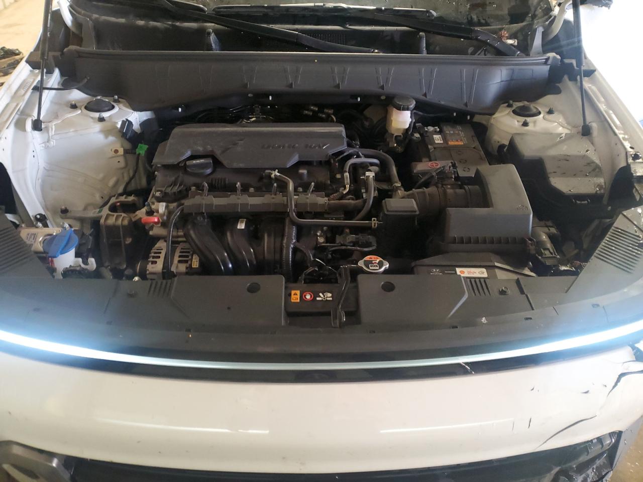 2024 Hyundai Kona VIN KM8HCCAB4RU073899 Copart auction photo, front end / side damage thumbnail 12