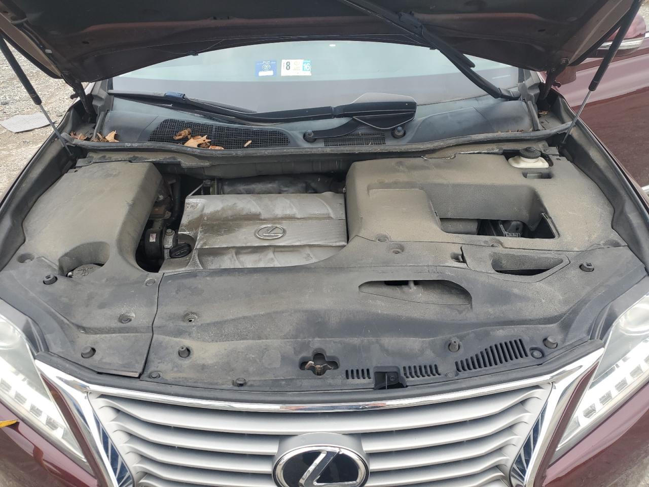 2015 Lexus RX VIN 2T2BK1BA2FC325824 Copart auction photo, rear end / minor dent/scratches damage thumbnail 12