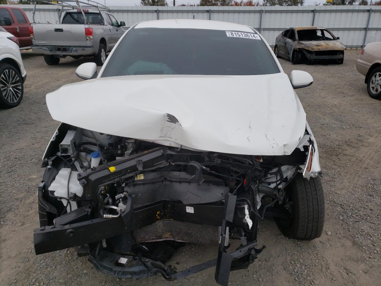 2022 KIA Rio VIN 3KPA24AD8NE431806 Copart auction photo, front end / rear end damage thumbnail 5