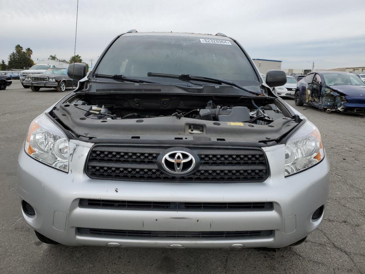 2007 Toyota RAV 4 VIN JTMZD35V875060459 Copart auction photo, burn damage thumbnail 5