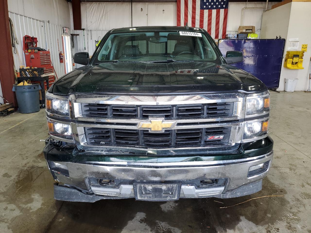 2015 Chevrolet Silverado VIN 1GCUKREC8FF201685 Copart auction photo, all over / hail damage thumbnail 5