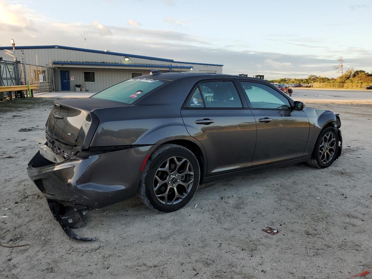 2017 Chrysler 300 VIN 2C3CCAGG7HH591503 Copart auction photo, front end / rear end damage thumbnail 3