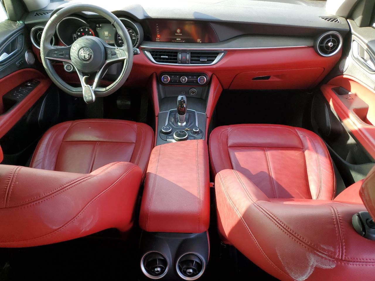 2018 Alfa Romeo Stelvio VIN ZASFAKBN3J7B78755 Copart auction photo, front end / minor dent/scratches damage thumbnail 8