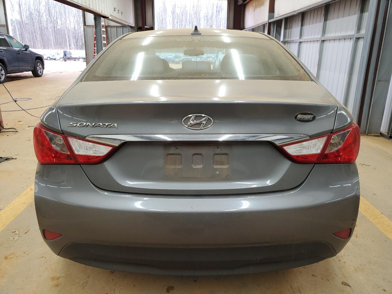 2014 Hyundai Sonata VIN 5NPEB4AC1EH816533 Copart auction photo, front end / undercarriage damage thumbnail 6