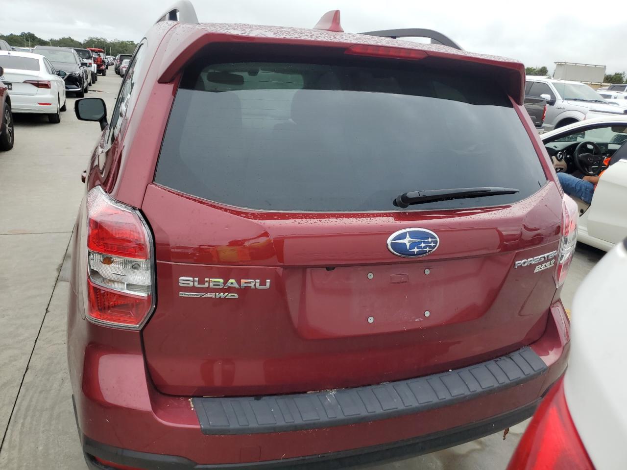2016 Subaru Forester VIN JF2SJAXC8GH420646 Copart auction photo, water/flood damage thumbnail 6