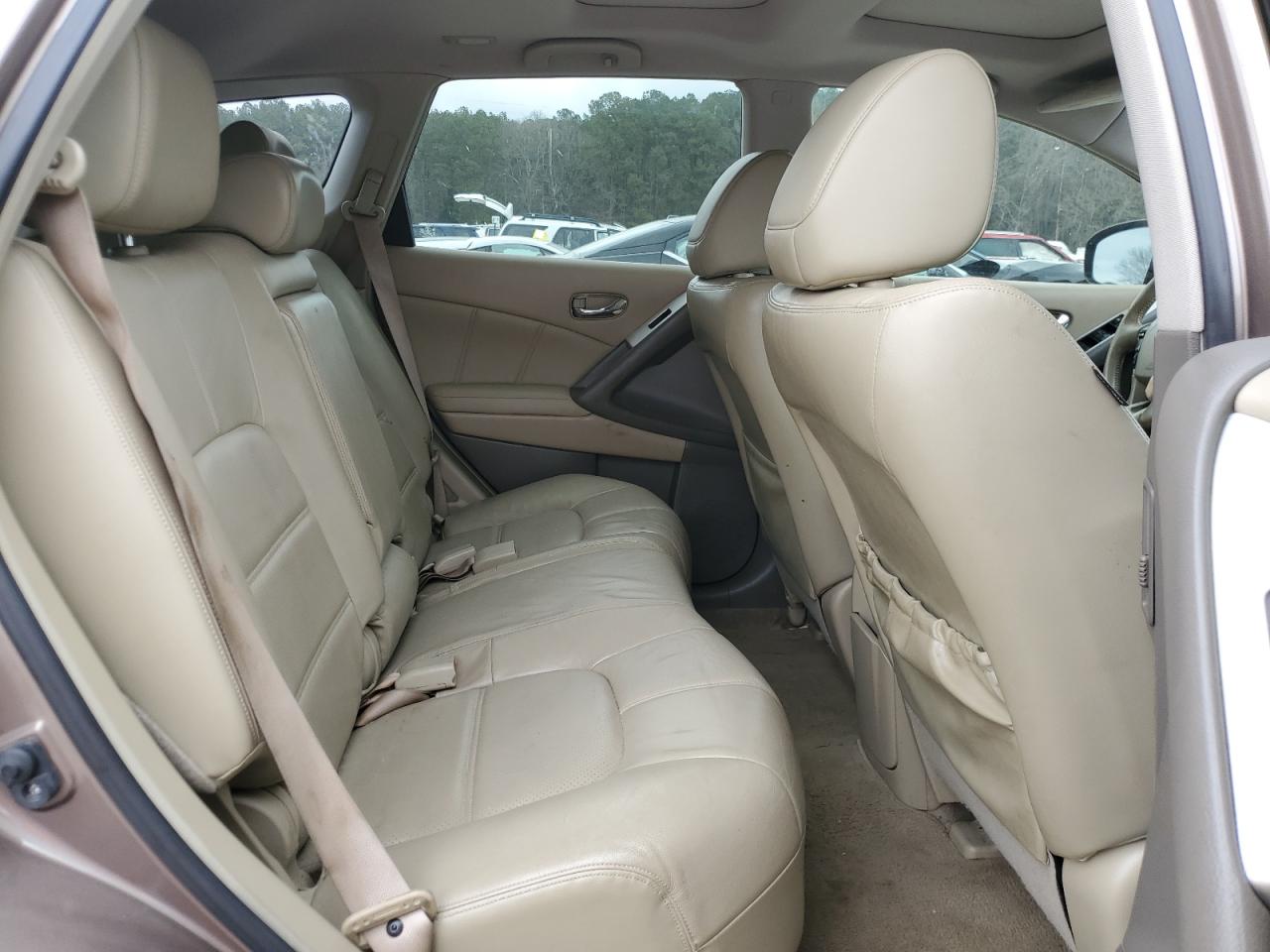 2014 Nissan Murano VIN JN8AZ1MUXEW421147 Copart auction photo, front end / rear end damage thumbnail 11