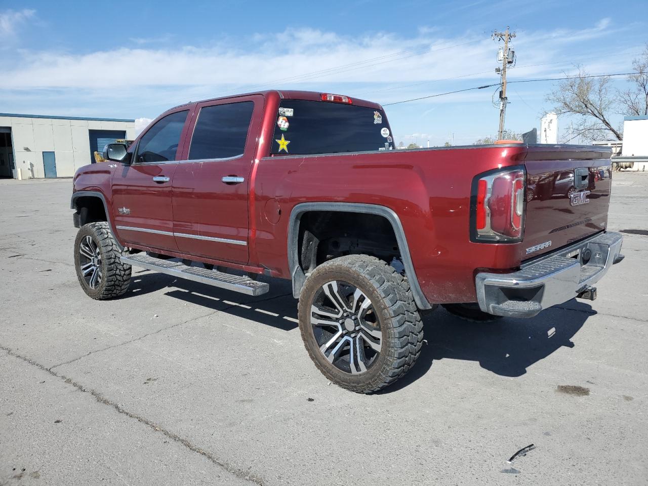 2017 GMC Sierra VIN 3GTU2NEC8HG119515 Copart auction photo, undercarriage / front end damage thumbnail 2