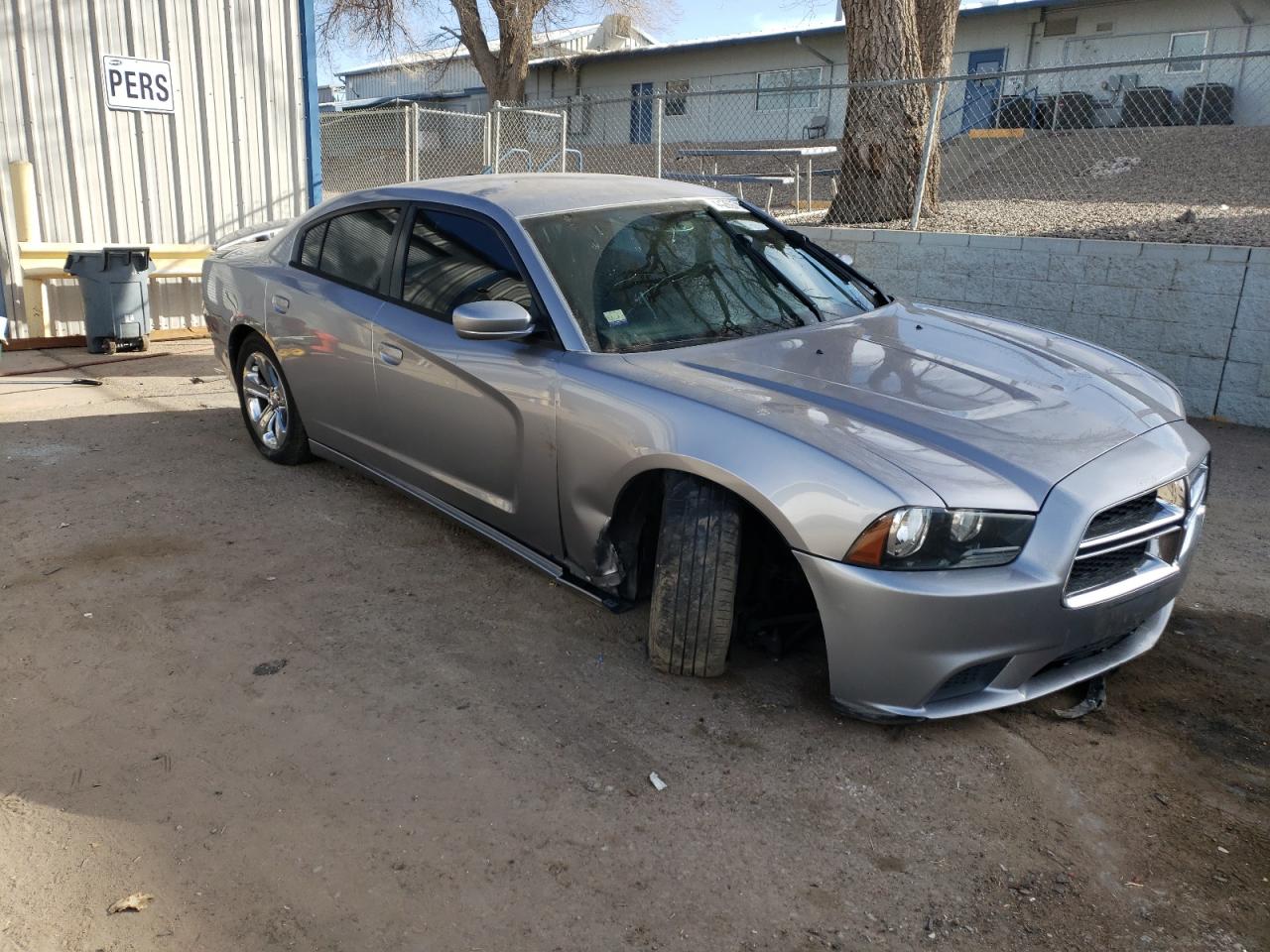 2014 Dodge Charger VIN 2C3CDXBG7EH213846 Copart auction photo, side / undercarriage damage thumbnail 4