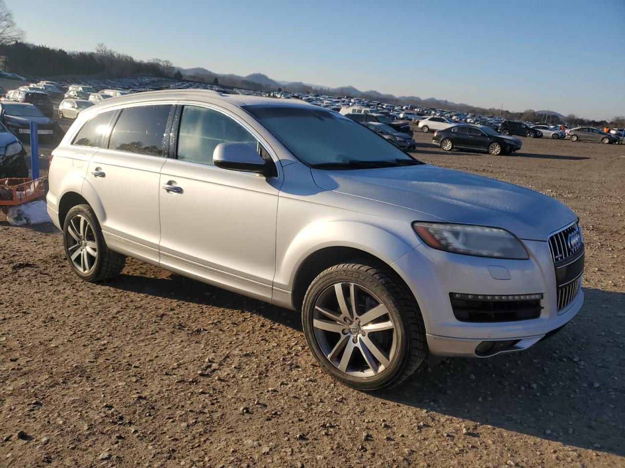 2014 Audi Q7 VIN WA1LGAFE9ED018055 Copart auction photo, normal wear damage thumbnail 4