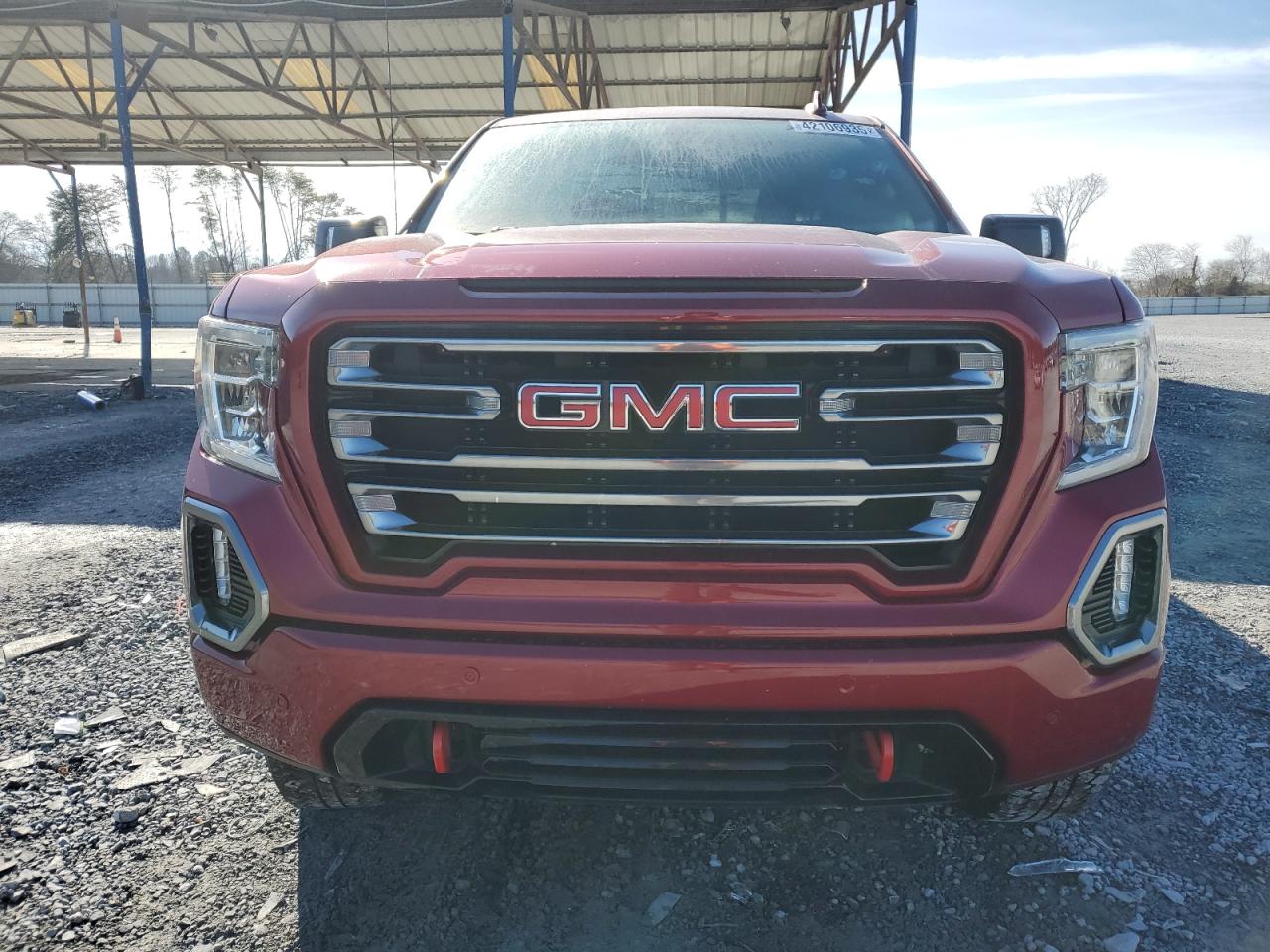 2019 GMC Sierra VIN 3GTP9EED9KG233158 Copart auction photo, burn - interior / front end damage thumbnail 5