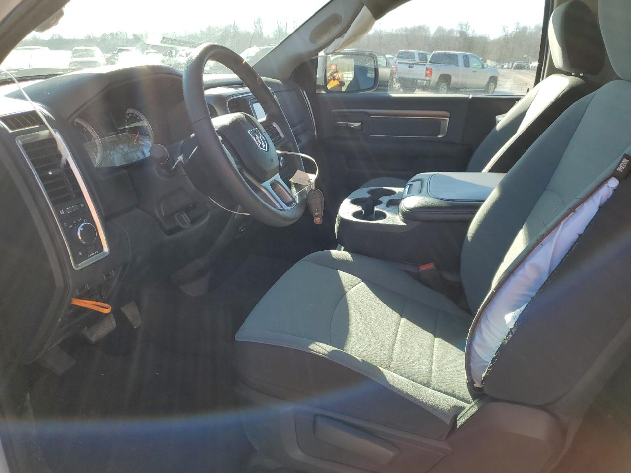 2021 RAM 1500 VIN 3C6JR7ET5MG563429 Copart auction photo, front end damage thumbnail 7