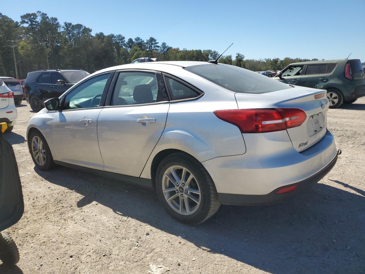 2018 Ford Focus VIN 1FADP3F29JL250186 Copart auction photo, rear end damage thumbnail 2