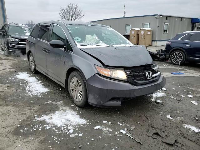 2014 Honda Odyssey VIN 5FNRL5H26EB119925 Copart auction photo, front end damage thumbnail 14