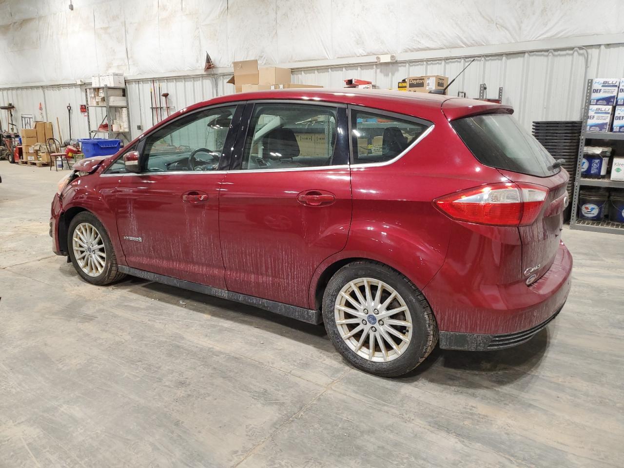 2013 Ford C-MAX VIN 1FADP5BU0DL515584 Copart auction photo, front end damage thumbnail 2