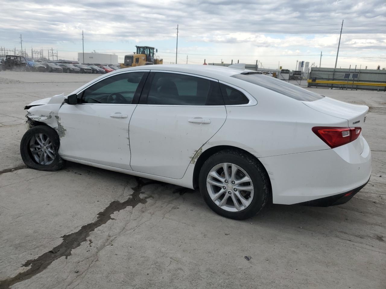 2018 Chevrolet Malibu VIN 1G1ZD5ST3JF199665 Copart auction photo, front end / undercarriage damage thumbnail 2