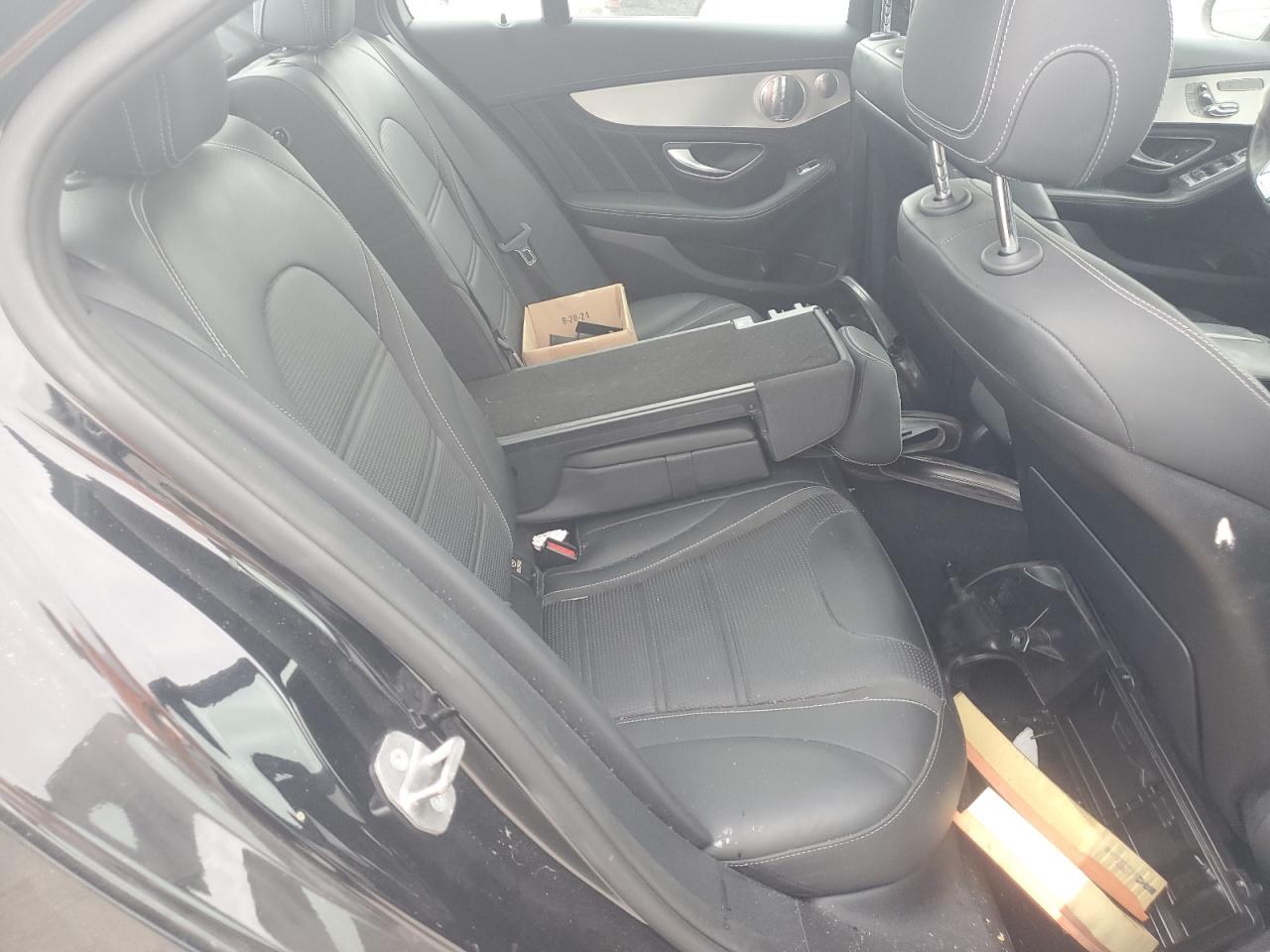 2018 Mercedes-Benz C-klasse VIN 55SWF8HB3JU263386 Copart auction photo, water/flood damage thumbnail 10