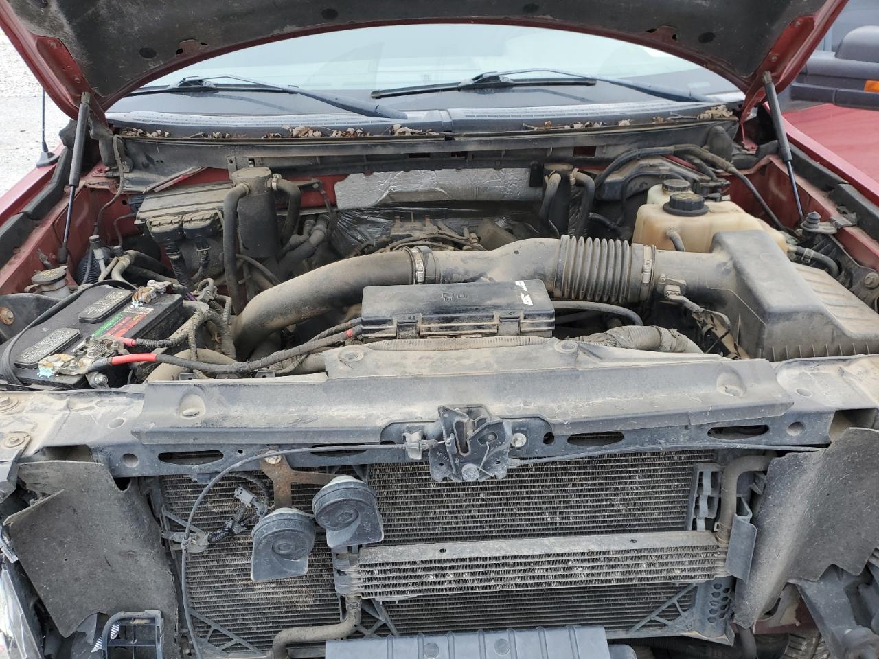 2011 Ford F-150 VIN 1FTFW1ET8BFC48322 Copart auction photo, all over damage thumbnail 13