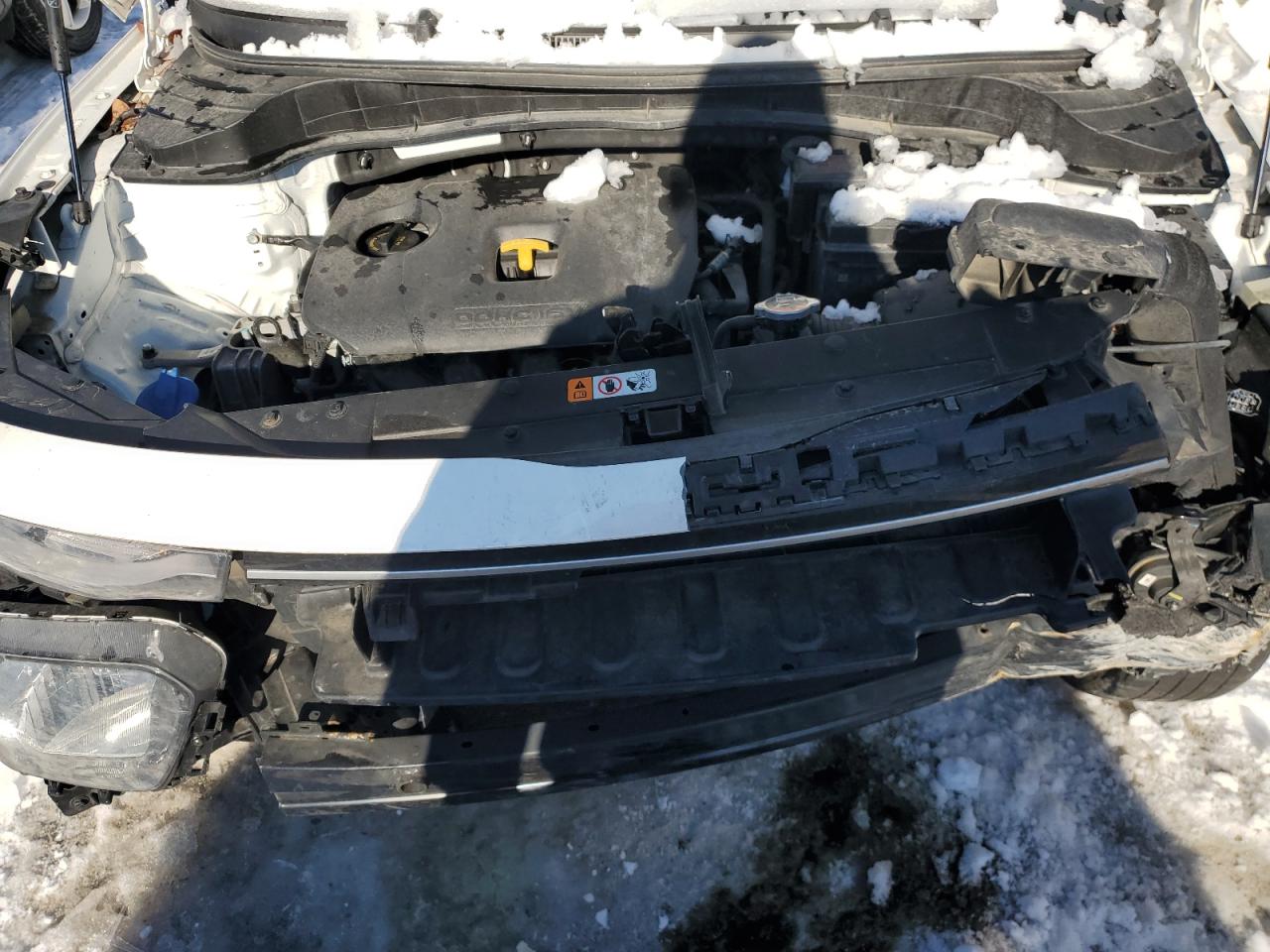 2020 KIA Soul VIN KNDJ23AU1L7057126 Copart auction photo, front end damage thumbnail 12