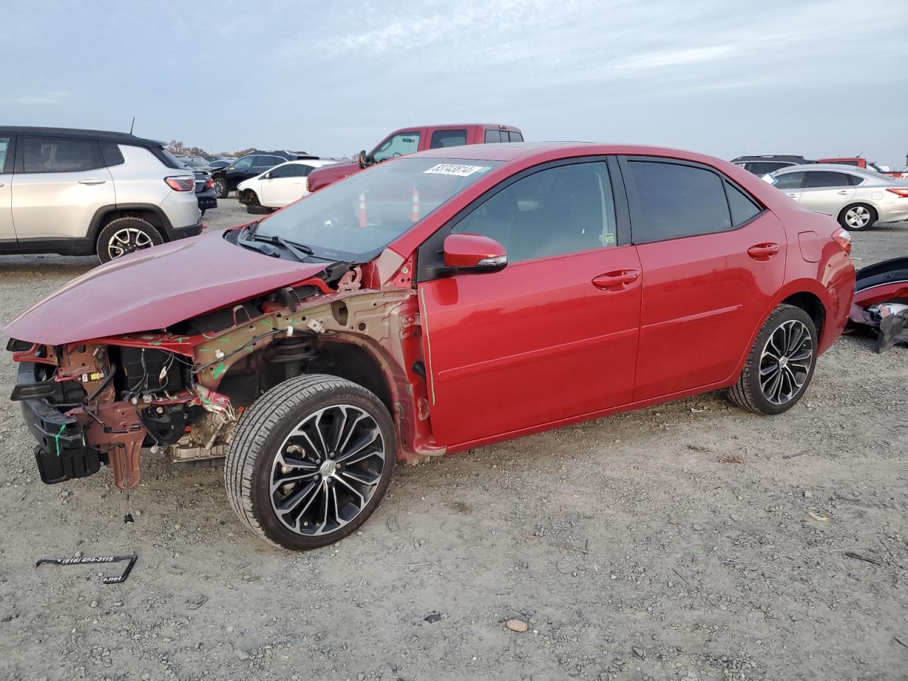 2014 Toyota Corolla VIN 5YFBURHE7EP085921