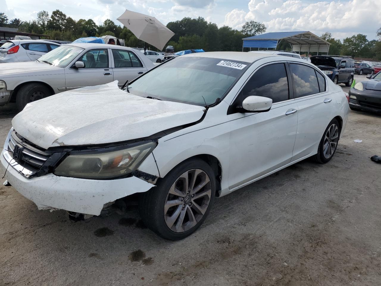 2013 Honda Accord VIN 1HGCR2F54DA080325