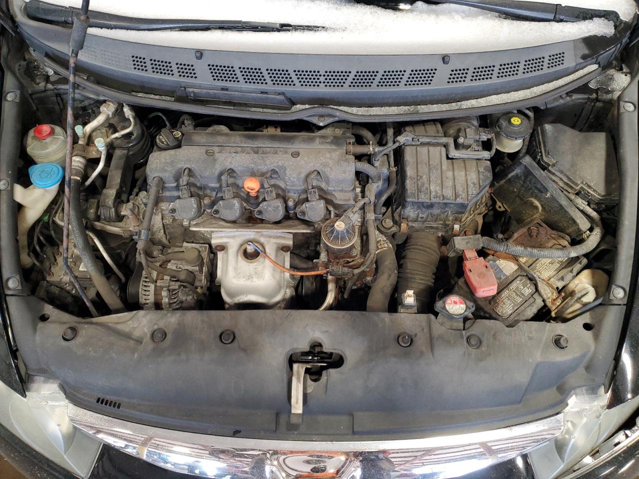 2010 Honda Civic VIN 19XFA1F86AE038349 Copart auction photo, front end damage thumbnail 11