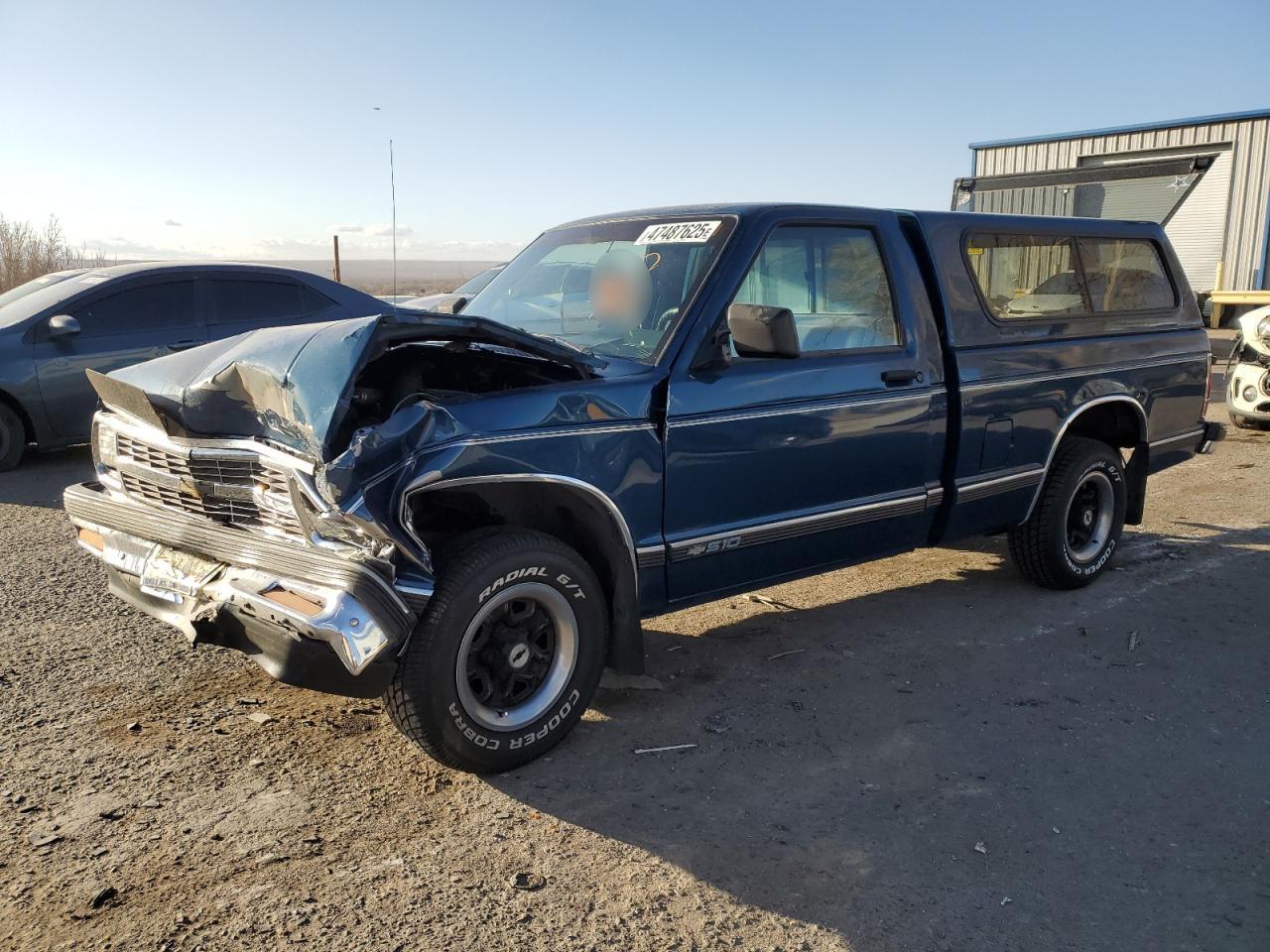 1991 Chevrolet S-10 Pickup VIN 1GCCS14E2M8171195 - Copart auction photo