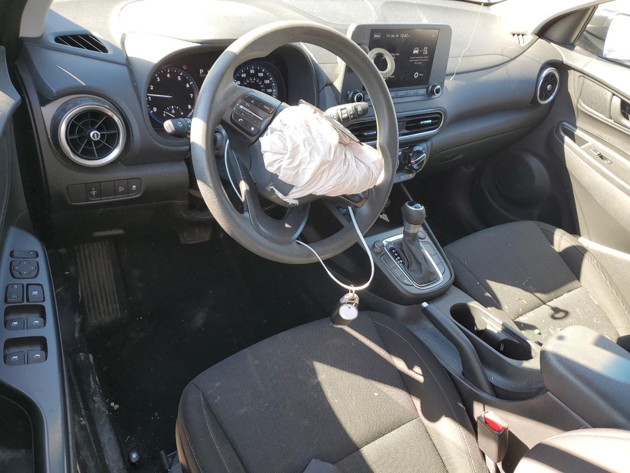 2022 Hyundai Kona VIN KM8K62AB0NU912402 Copart auction photo, front end damage thumbnail 8