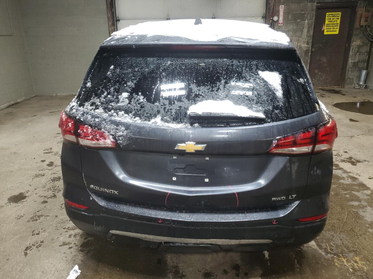 2022 Chevrolet Equinox VIN 3GNAXUEV7NS162467 Copart auction photo, front end damage thumbnail 6