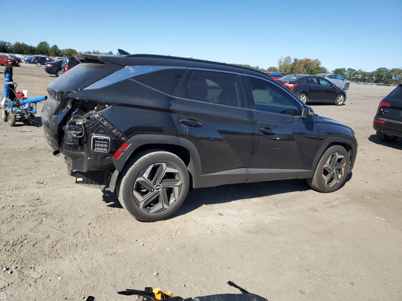2023 Hyundai Tucson VIN 5NMJE3AE6PH284620 Copart auction photo, rear end / minor dent/scratches damage thumbnail 3