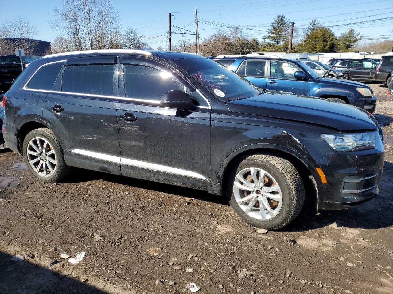 2018 Audi Q7 VIN WA1LHAF70JD035156 Copart auction photo, rear end damage thumbnail 4