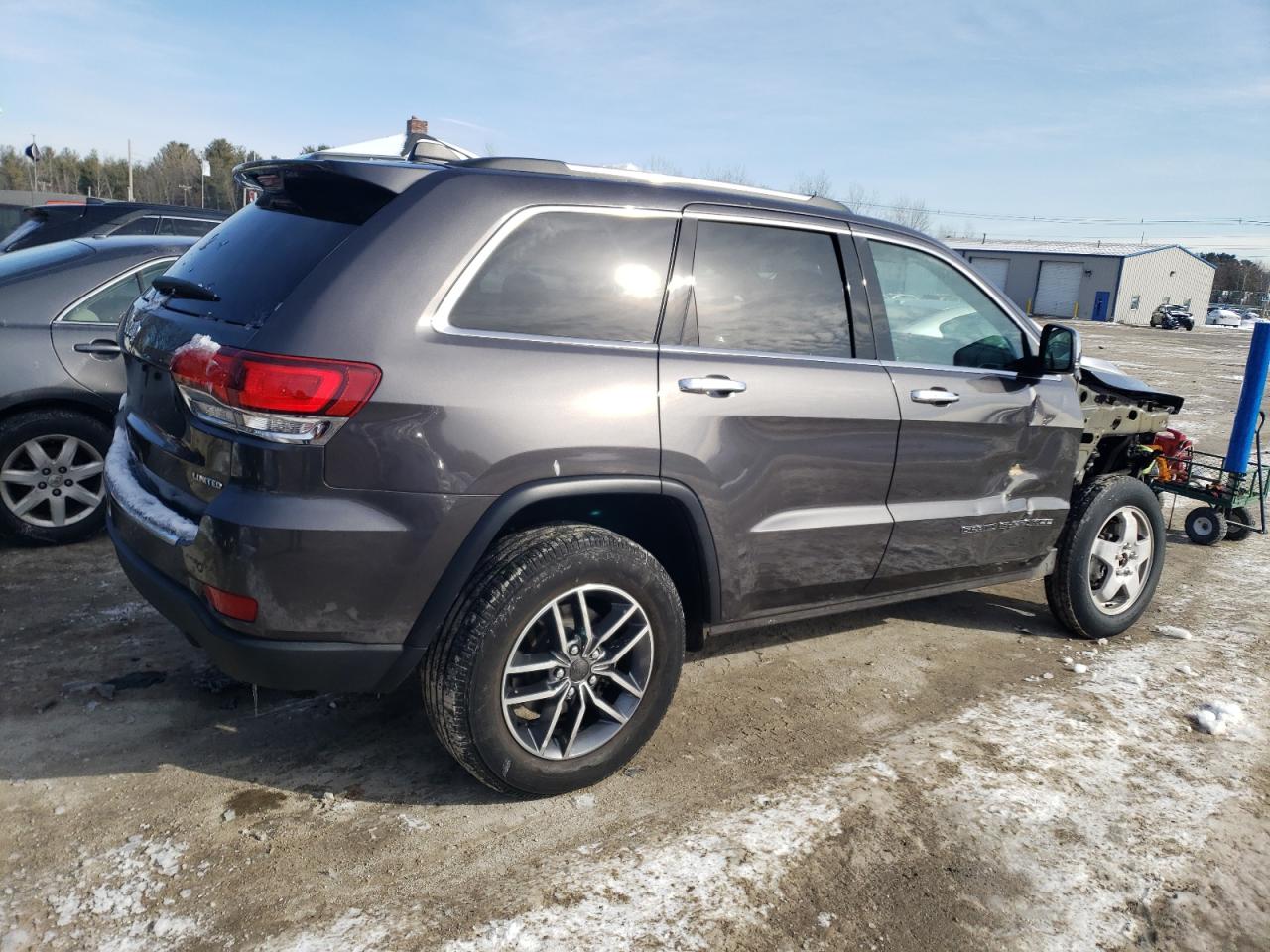 2020 Jeep Grand Cherokee VIN 1C4RJFBG6LC170044 Copart auction photo, front end damage thumbnail 3