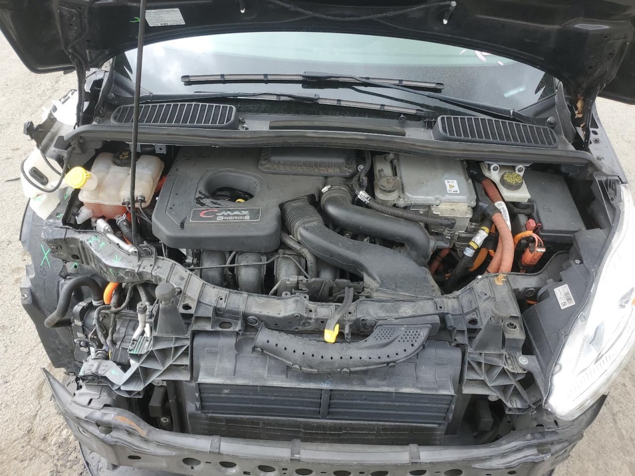 2017 Ford C-MAX VIN 1FADP5EU4HL108210 Copart auction photo, front end damage thumbnail 11