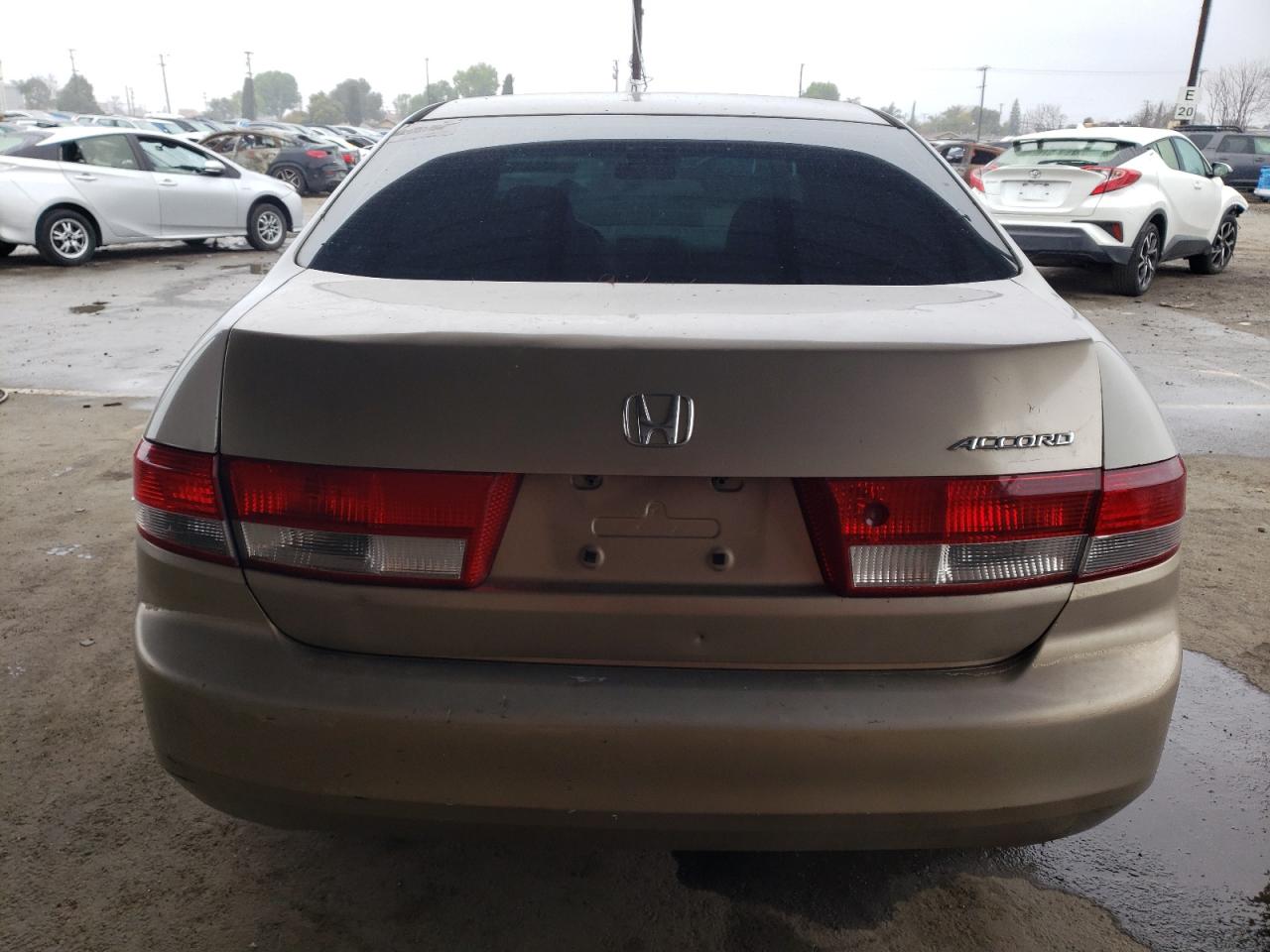 2004 Honda Accord VIN 1HGCM56384A037928 Copart auction photo, side / front end damage thumbnail 6