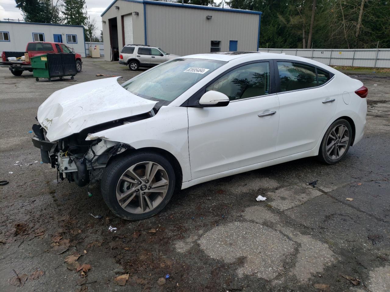 2017 Hyundai Elantra VIN 5NPD84LF3HH032313