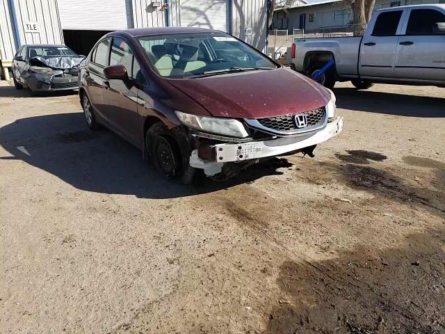 2015 Honda Civic VIN 2HGFB2F50FH544703 Copart auction photo, front end / undercarriage damage thumbnail 11