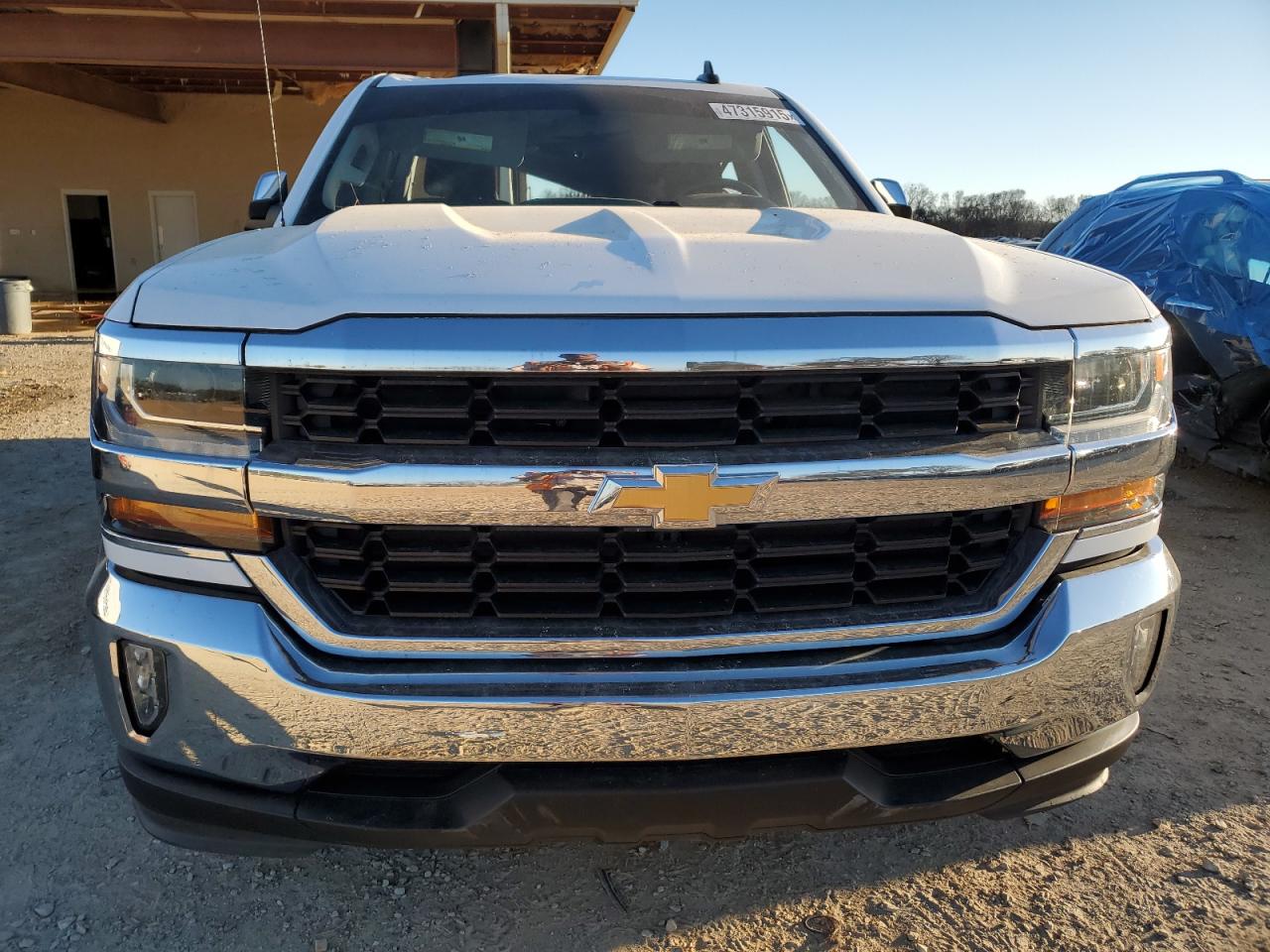 2018 Chevrolet Silverado VIN 3GCPCREC2JG313514 Copart auction photo, side / top/roof damage thumbnail 5