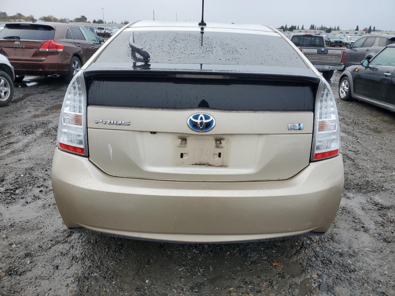 2010 Toyota Prius VIN JTDKN3DU7A0030896 Copart auction photo, side damage thumbnail 6