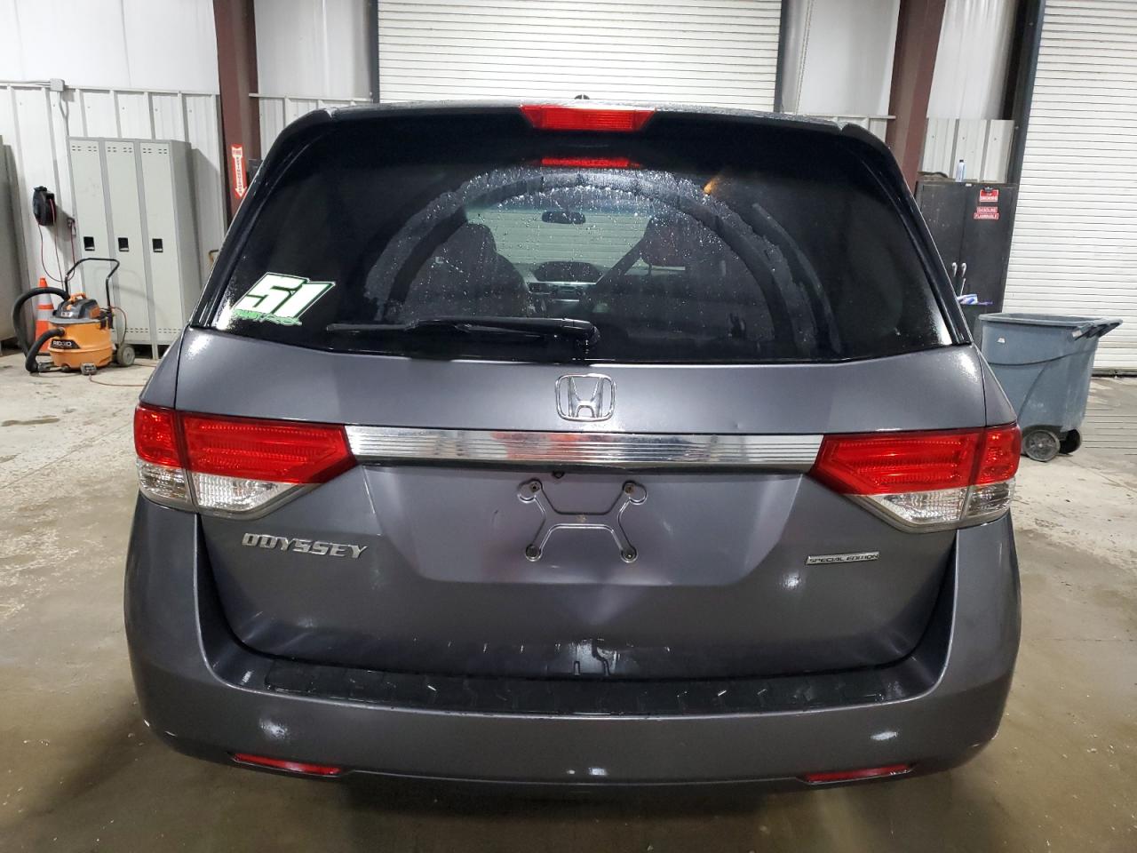 2016 Honda Odyssey VIN 5FNRL5H38GB146250 Copart auction photo, front end damage thumbnail 6