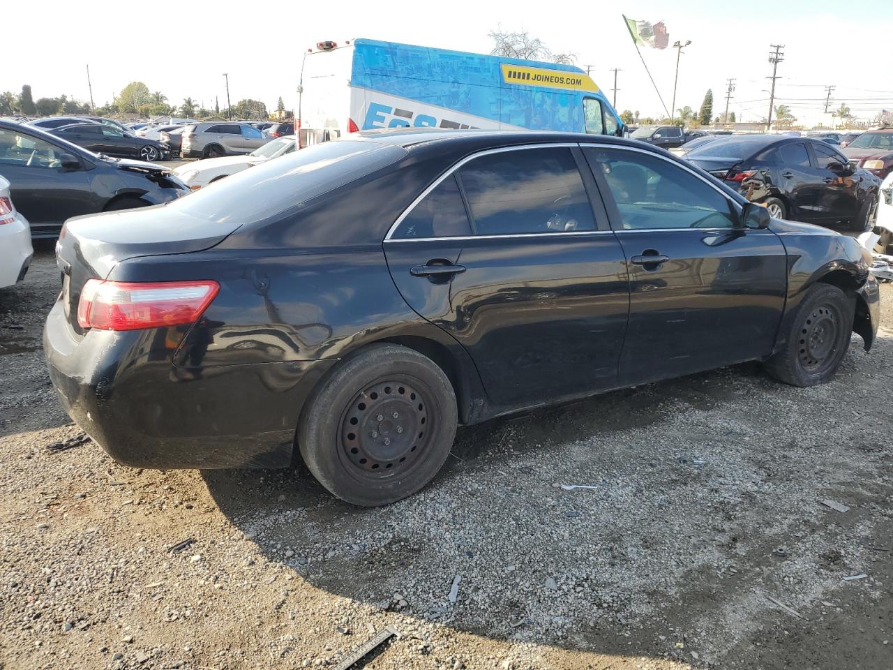 2009 Toyota Camry VIN 4T4BE46K69R061709 Copart auction photo, front end / side damage thumbnail 3