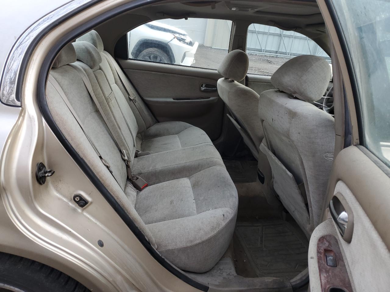 2004 KIA Optima VIN KNAGD128545329343 Copart auction photo, burn - engine / all over damage thumbnail 10