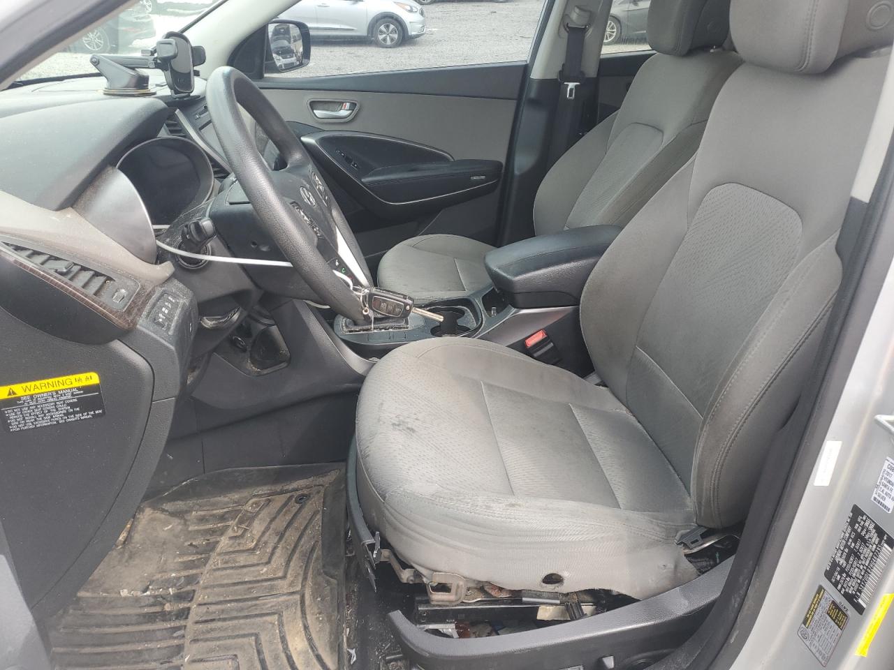 2017 Hyundai Santa Fe VIN 5XYZUDLB2HG467295 Copart auction photo, front end damage thumbnail 7