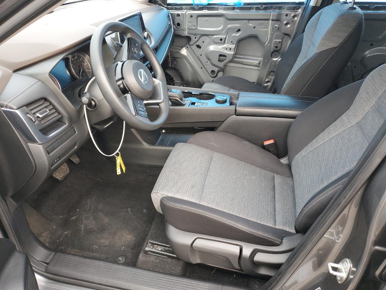 2021 Nissan Rogue VIN JN8AT3AB5MW203695 Copart auction photo, front end / side damage thumbnail 7