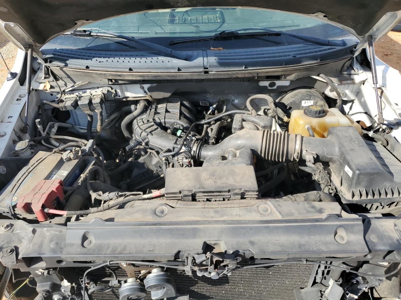 2014 Ford F-150 VIN 1FTEX1CM4EFB56388 Copart auction photo, front end / side damage thumbnail 11
