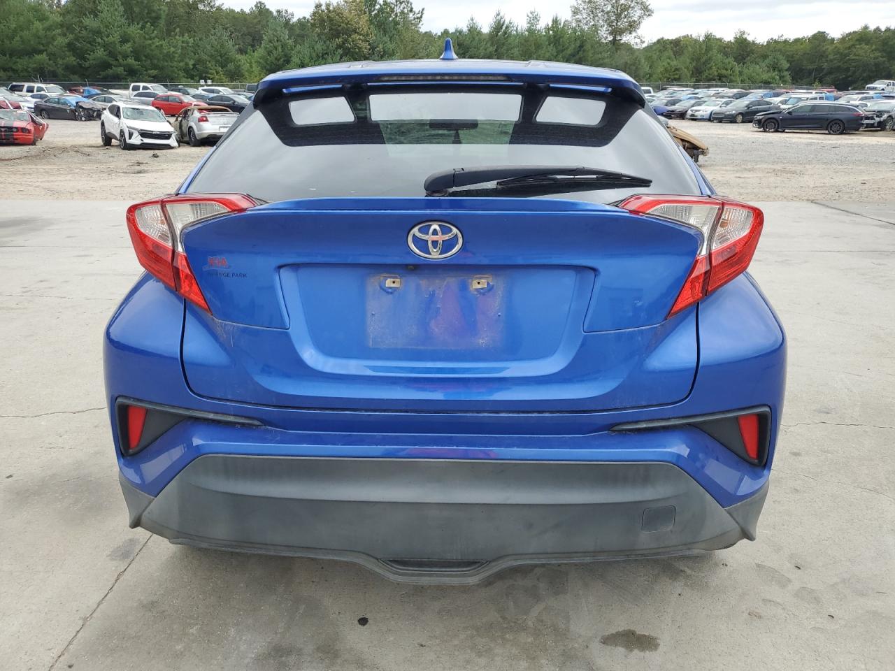 2018 Toyota C-HR VIN NMTKHMBX5JR018610 Copart auction photo, front end damage thumbnail 6