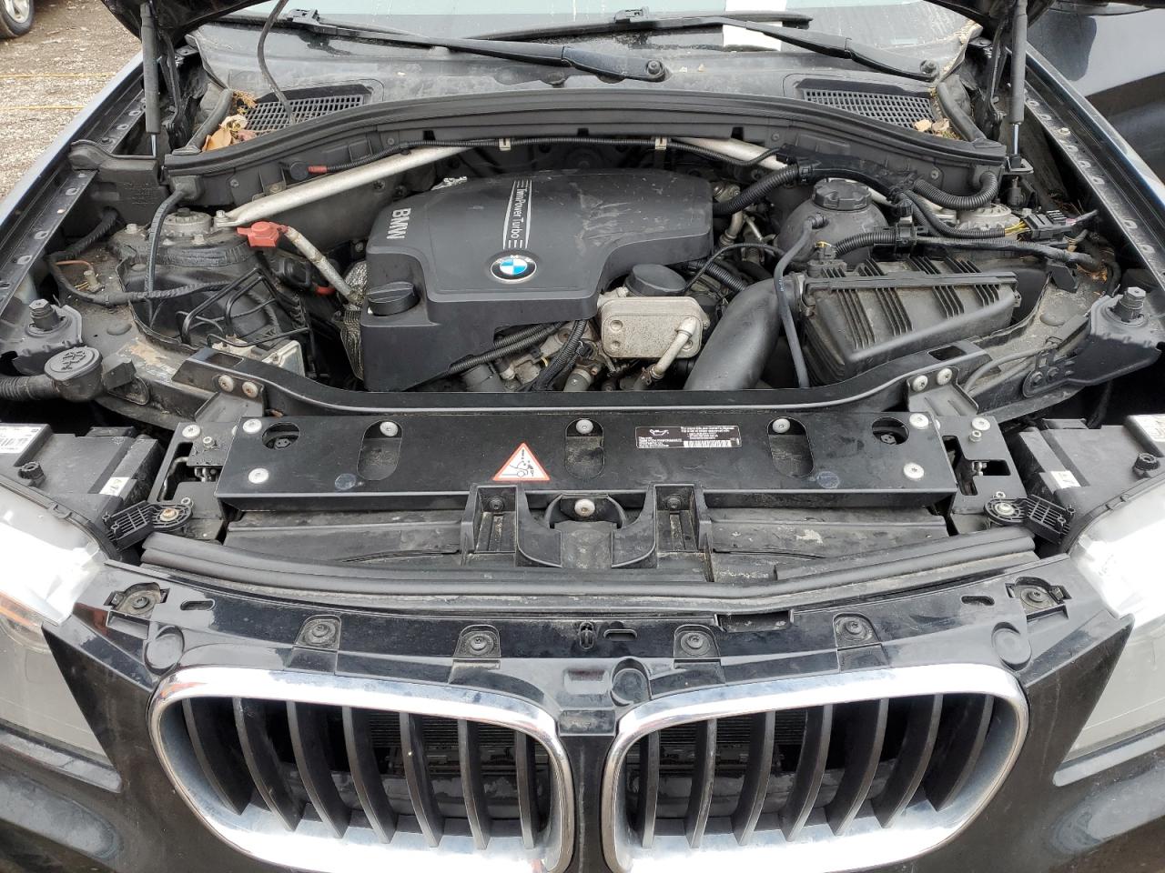 2013 BMW X3 VIN 5UXWX9C54D0A12659 Copart auction photo, normal wear damage thumbnail 12